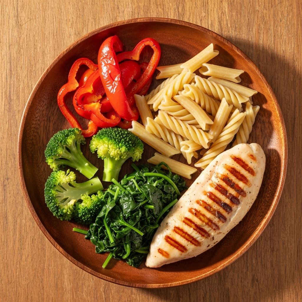 Balanced dinner composition